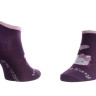 Шкарпетки HELLO KITTY TETE DE HK + COEUR + HK фіолетовий Діт 35 - 41 13847651-5