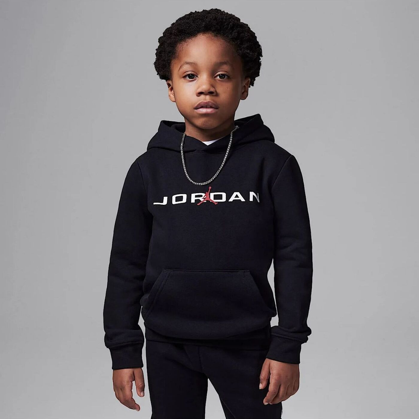 Худі Air Jordan Little Kids 2-Piece Baseline Pullover Hoodie Set Black 85D675-023