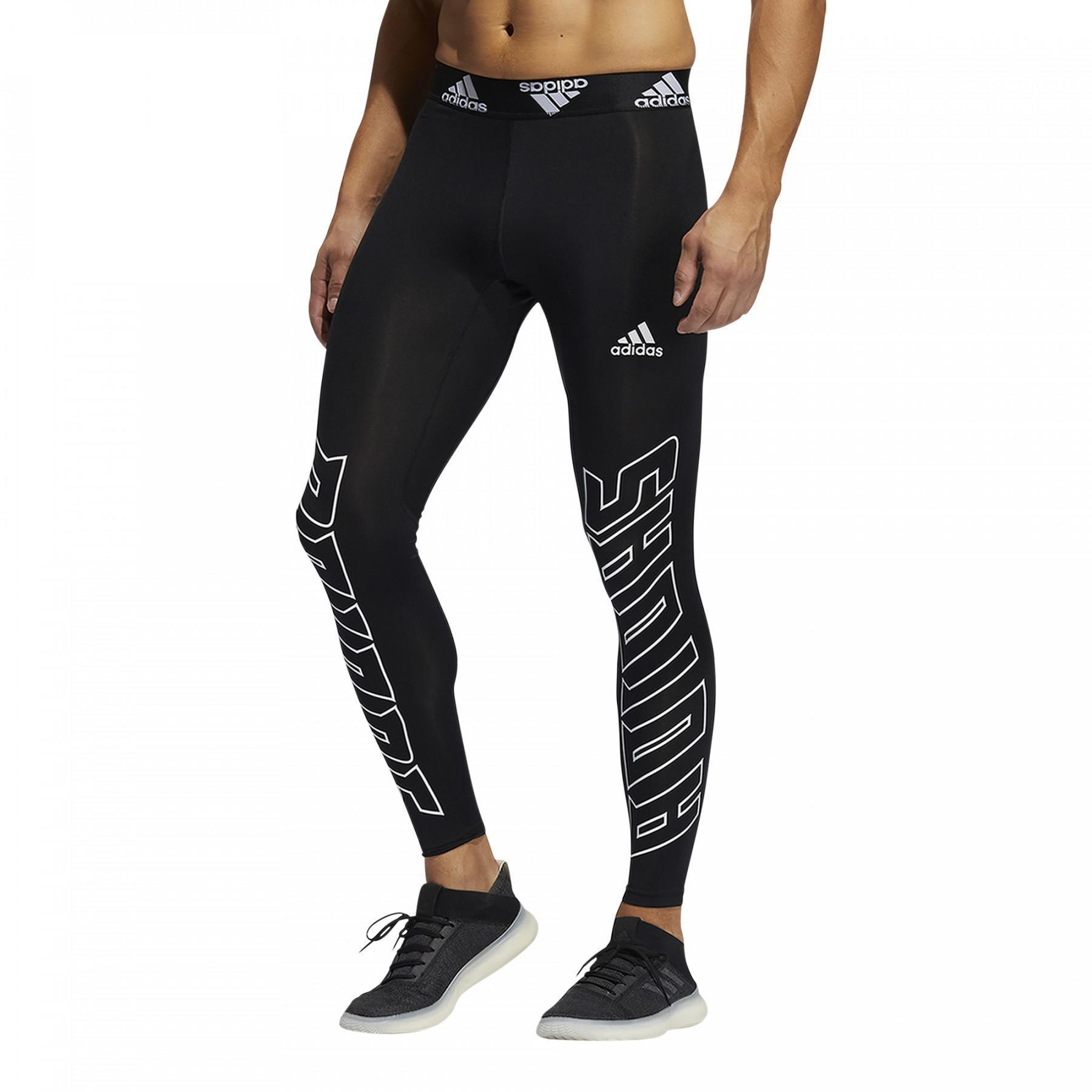 Лосини чоловічі Adidas Fb Hype Tight Black GN4647
