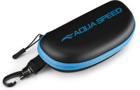 Чохол для окулярів Aqua Speed GOGGLE CASE 0097 чорний, блакитний Уні 7х19 см DT-234, Цвет чорний, бл DT-234