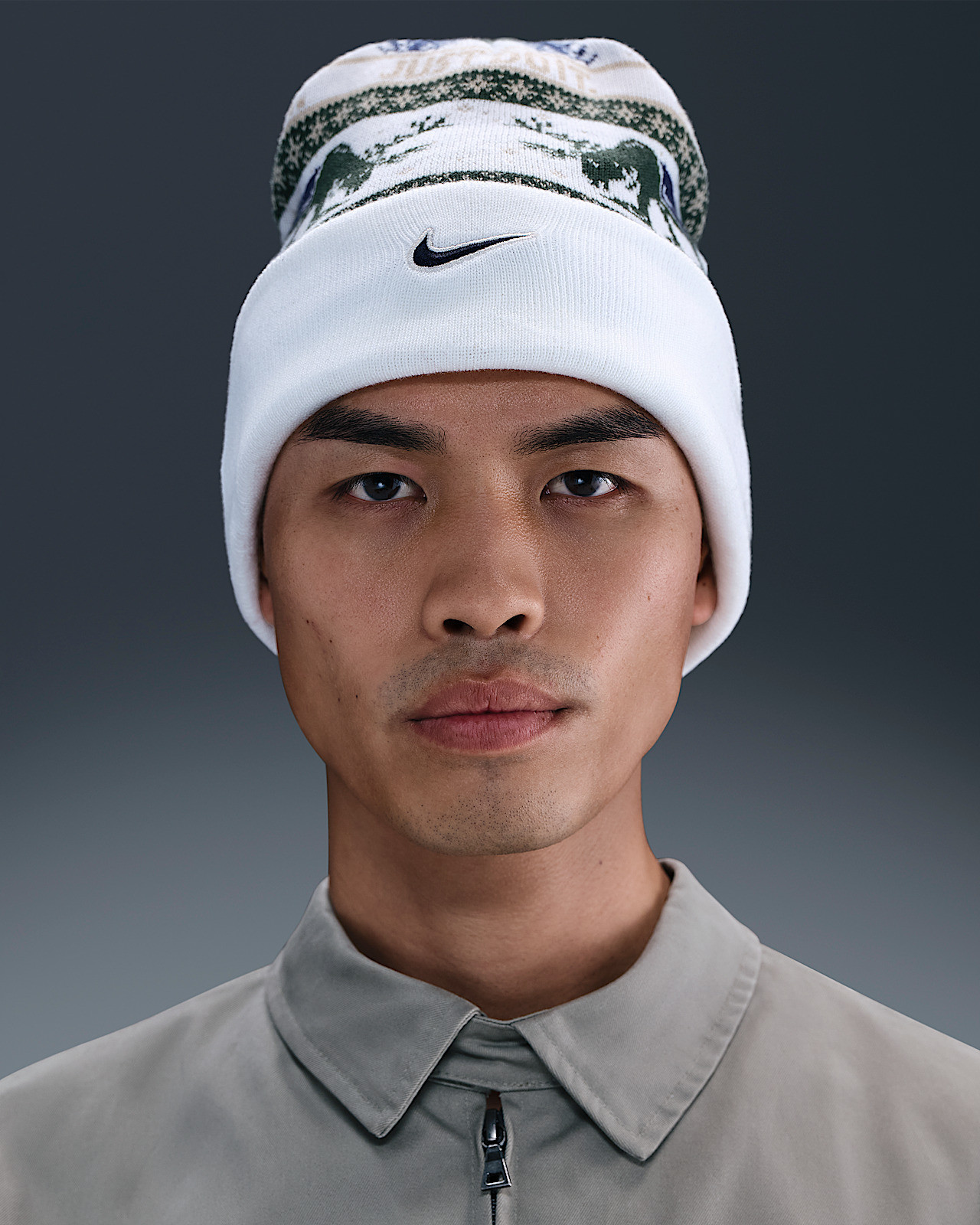 Шапка Nike U PEAK BEANIE SC HOL25 L HV7024-133