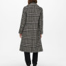 Пальто ONLMINNA LIFE CHECK WOOL COAT CC OTW 15229877-Black-Detail:PUMICE STONE + LGM + DGM ONLY M Ч 15229877-BLACK-DETAIL:PUM