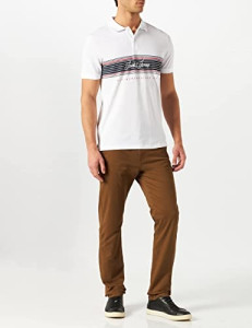Поло JJLEO POLO SS 12200361-White-Fit:Standard fit Jack&Jones L Білий 12200361-WHITE-FIT:STANDA