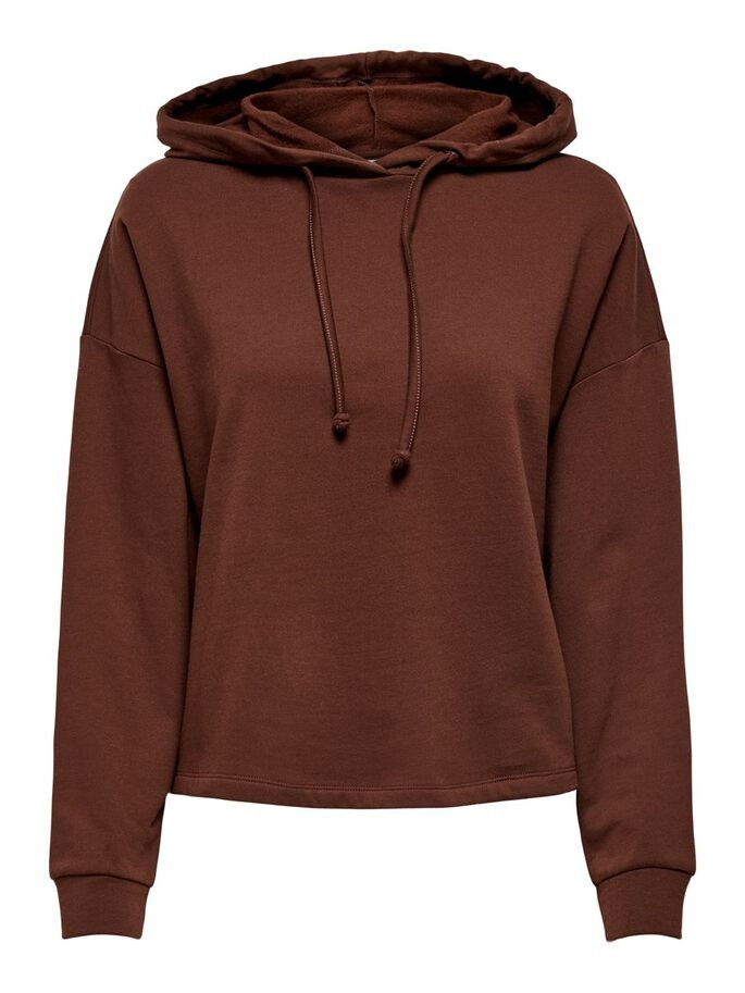 Толстовка ONLDREAMER LIFE L/S HOOD SWT NOOS 15241103 Chocolate Fondant ONLY L Коричневий 15241103ChocolateFondant