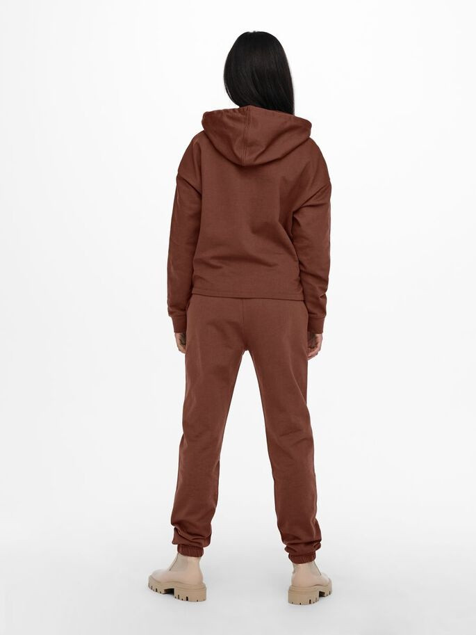 Толстовка ONLDREAMER LIFE L/S HOOD SWT NOOS 15241103 Chocolate Fondant ONLY L Коричневий 15241103ChocolateFondant