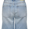 Шорти ONLBILLIE EX HW STRA LB DNM SHORTS DOT 15286816-Light Blue Denim ONLY M Блакитний 15286816-LIGHT BLUE DENIM