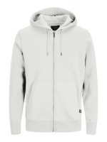 Толстовка JJESOFT BASIC SWEAT ZIP HOOD NOOS 12191895-Cloud Dancer-Fit:REG FIT Jack&Jones L Білий 12191895-Cloud Dancer-Fit