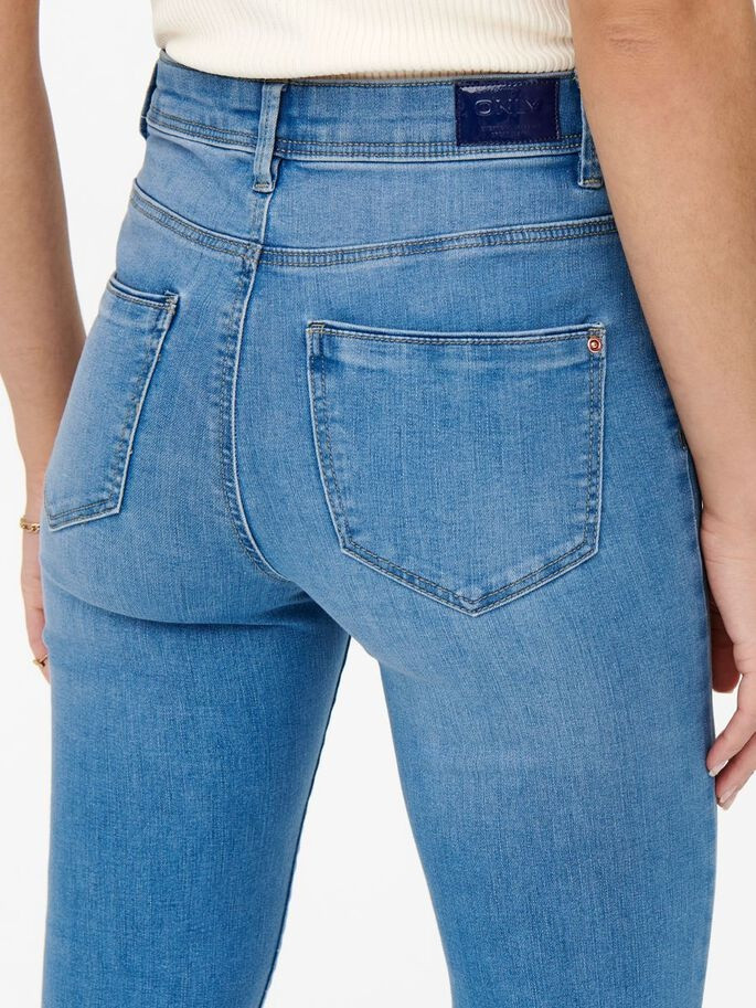 Джинси ONLWAUW HW SK FLARE BJ759 NOOS 15228781-Light Medium Blue Denim ONLY L/32 Блакитний 15228781-LIGHT MEDIUM BLU