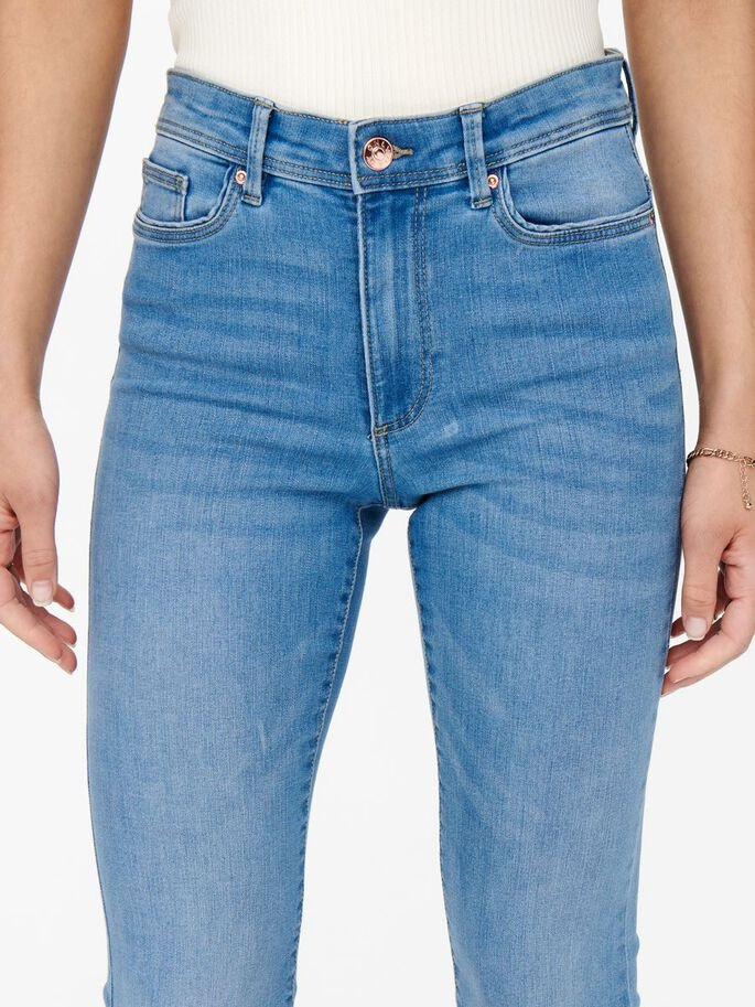 Джинси ONLWAUW HW SK FLARE BJ759 NOOS 15228781-Light Medium Blue Denim ONLY L/32 Блакитний 15228781-LIGHT MEDIUM BLU