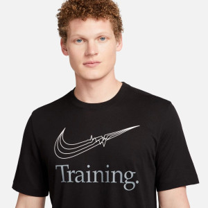 Футболка чоловіча Nike T-Shirt Dri-Fit Black FJ2477-010