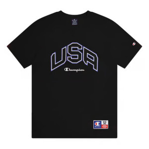 Футболка crewneck t-shirt 219747-KK001 Champion L Чорний 219747-KK001