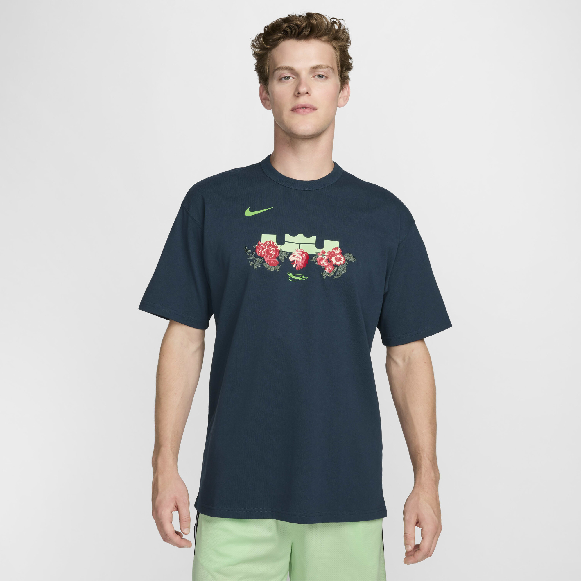 Футболка чоловіча Nike Lebron Tee Blue FZ8073-478