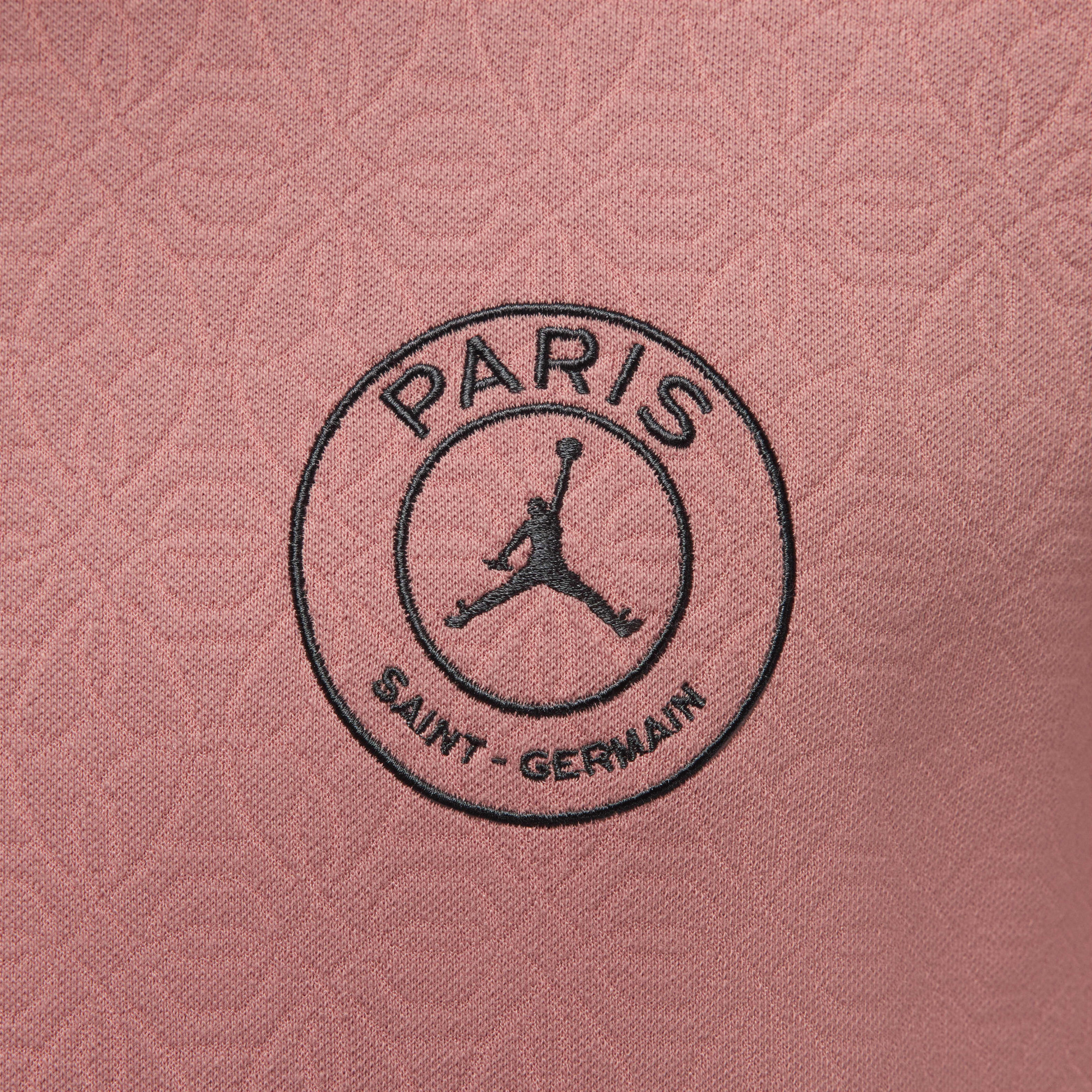 Худі чоловіче Air Jordan Psg Stmt Flc Pink FV7730-685
