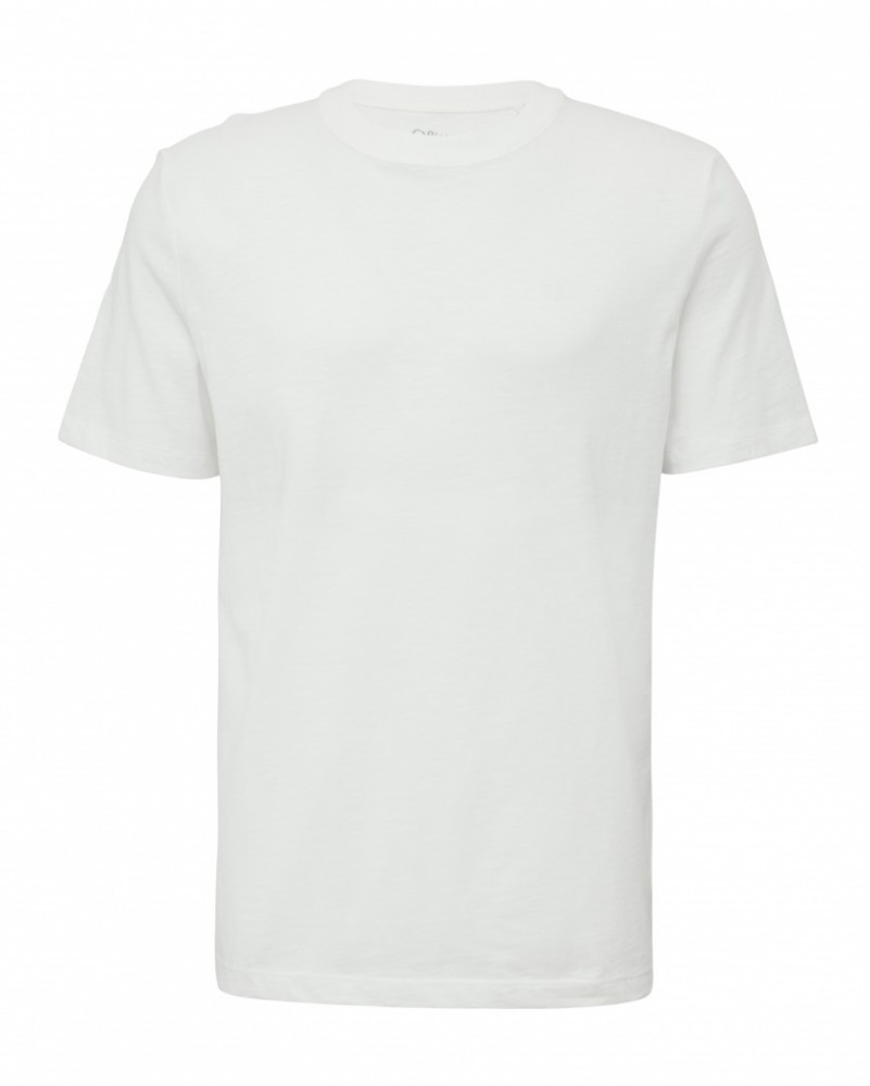 Футболка men's T-shirt 2161561-0120 s.Oliver L Білий 2161561-0120