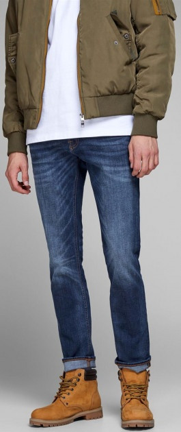 Джинси 12146384BlueDenim Jack&Jones 28/32 Темно-синій 12146384BlueDenim