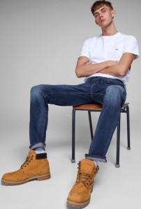 Джинси 12146384BlueDenim Jack&Jones 28/32 Темно-синій 12146384BLUEDENIM