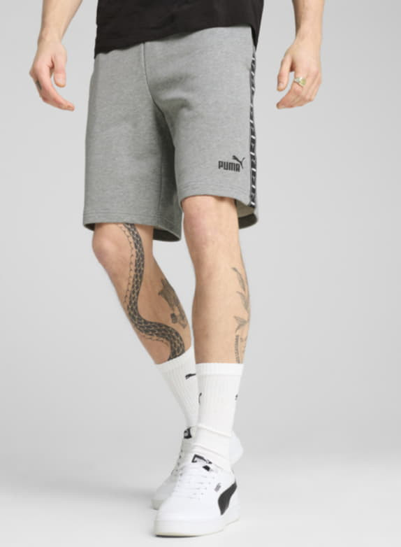 Шорти спортивні ESS TAPE Shorts 68468303 Puma L Сірий 68468303