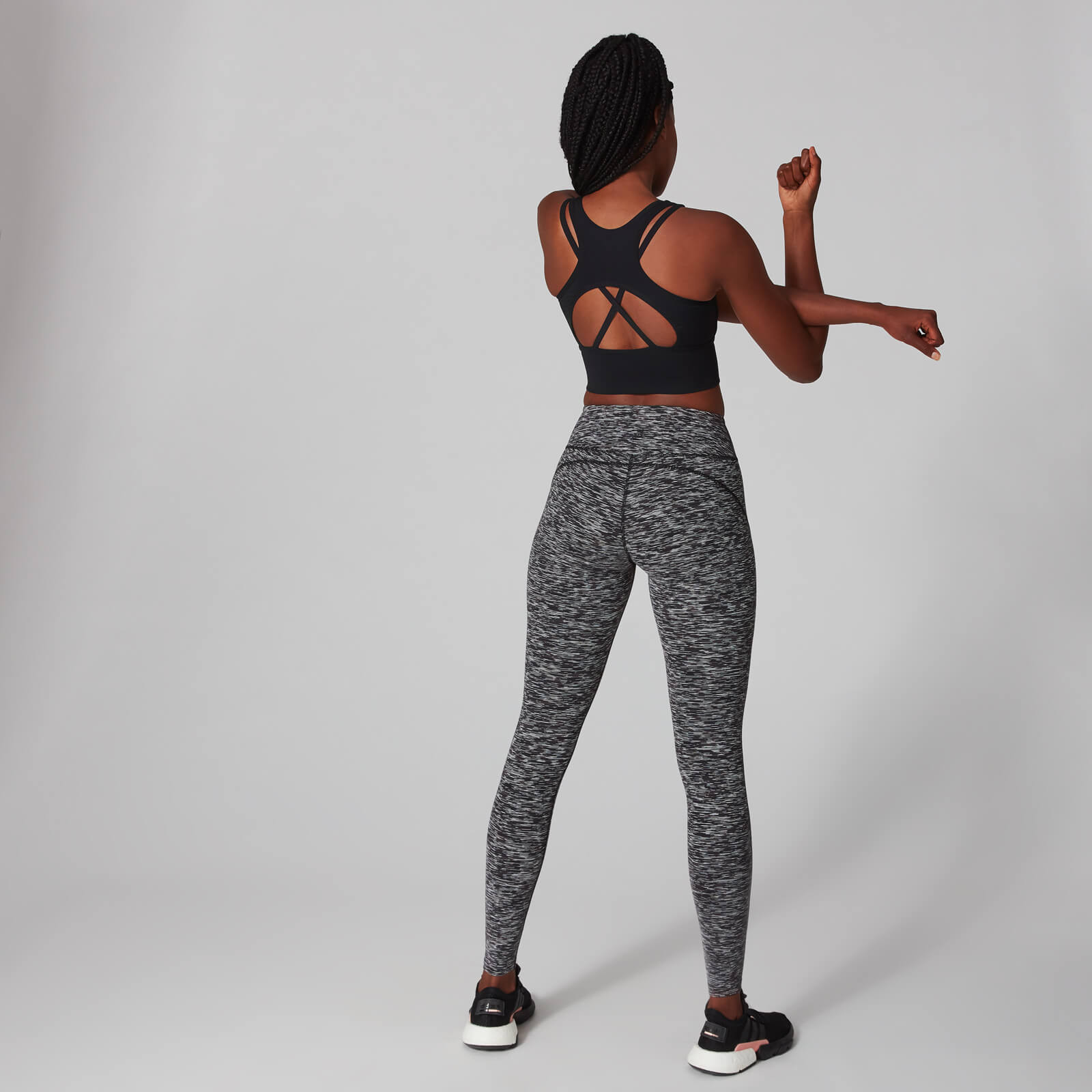 Топ MP WOMEN`S POWER LONGLINE SPORTS BRA MPW295-Black