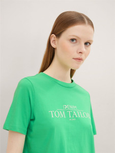Футболка 1035362-11052 Tom Tailor M Зелений 1035362-11052