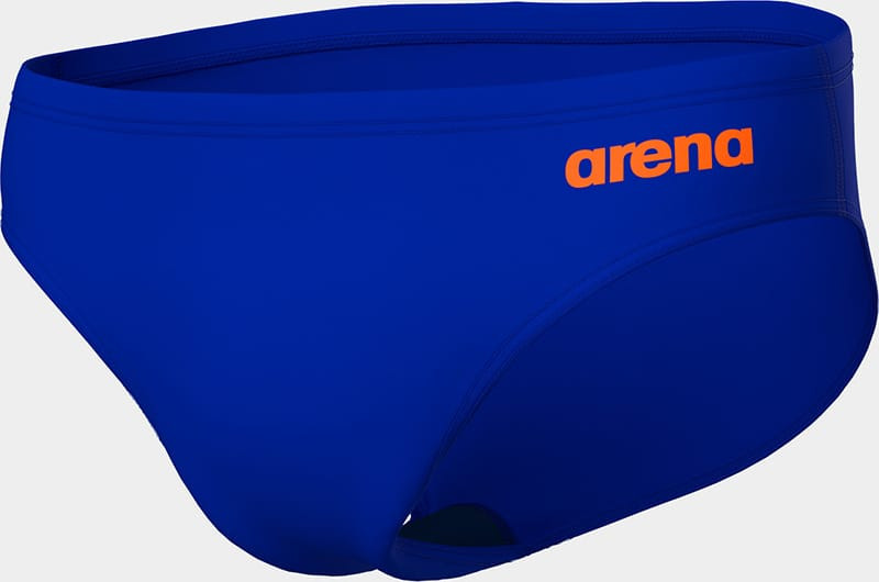 Плавки Arena TEAM SWIM BRIEFS SOLID синій, помаранчевий Чол 100 (004773-803) 004773-803