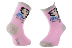 Шкарпетки PRINCESS BLANCHE NEIGE сірий, рожевий Діт 19-22, арт.43891047-5 43891047-5