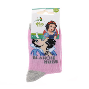 Шкарпетки PRINCESS BLANCHE NEIGE сірий, рожевий Діт 19-22, арт.43891047-5 43891047-5