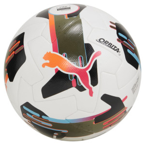 М'яч футбольний Puma Orbita 1 TB (FIFA Quality Pro) білий, чорний, коричневий Уні 5 084322-01