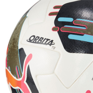 М'яч футбольний Puma Orbita 1 TB (FIFA Quality Pro) білий, чорний, коричневий Уні 5 084322-01