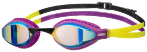Окуляри для плавання Arena AIR-SPEED MIRROR фіолетовий, жовтий Уні OSFM 003151-110