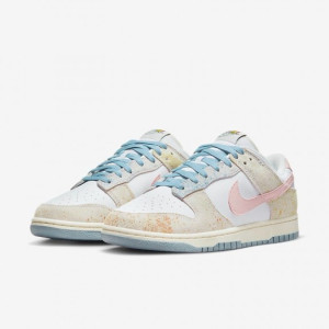 Кросівки NIKE DUNK LOW PINK BLUE GOLD DV6486-100