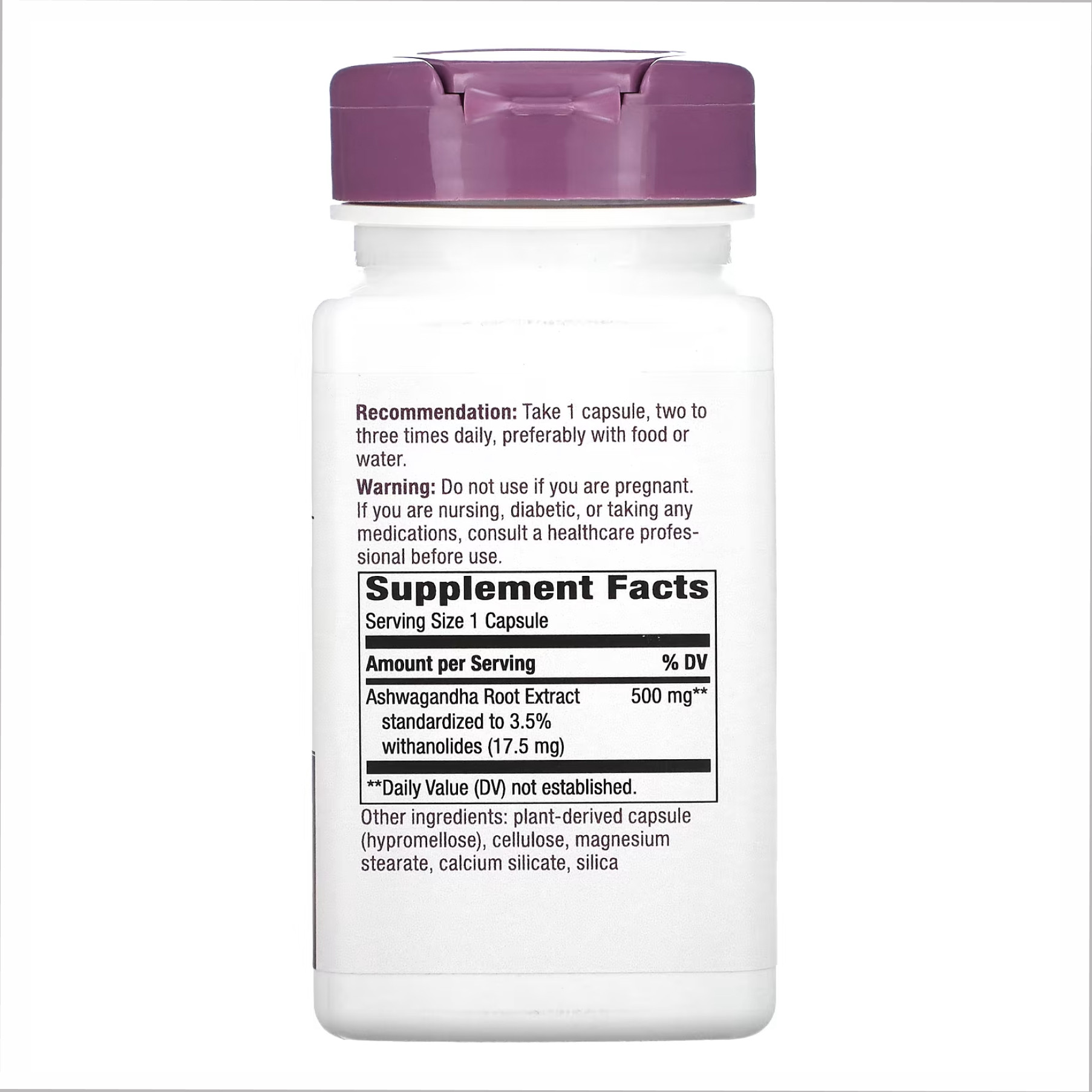 Капсули Ashwagandha - 60 vcaps 2022-10-1065