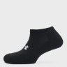 Шкарпетки UA Core No Show 3pk чорний Уні MD 1363241-001