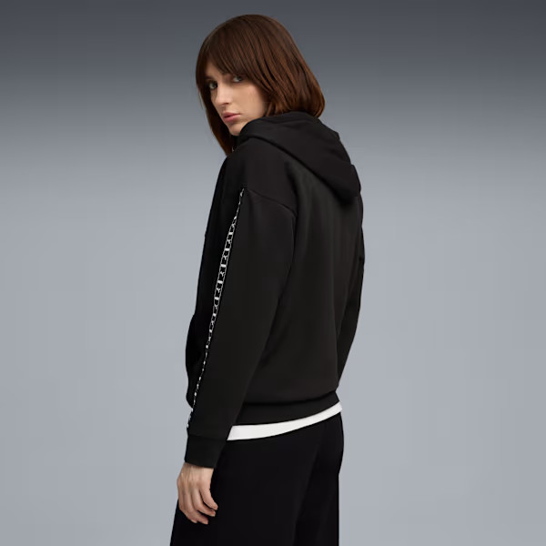 Толстовка ESS TAPE Full-Zip Hoodie 68809701 Puma XL Чорний 68809701