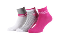 Шкарпетки Sergio Tacchini 3-pack білий, рожевий, сірий Жін 36-41 13898215-1