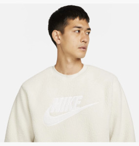 Світшот Nike Sherpa (молочний) DD5017-072