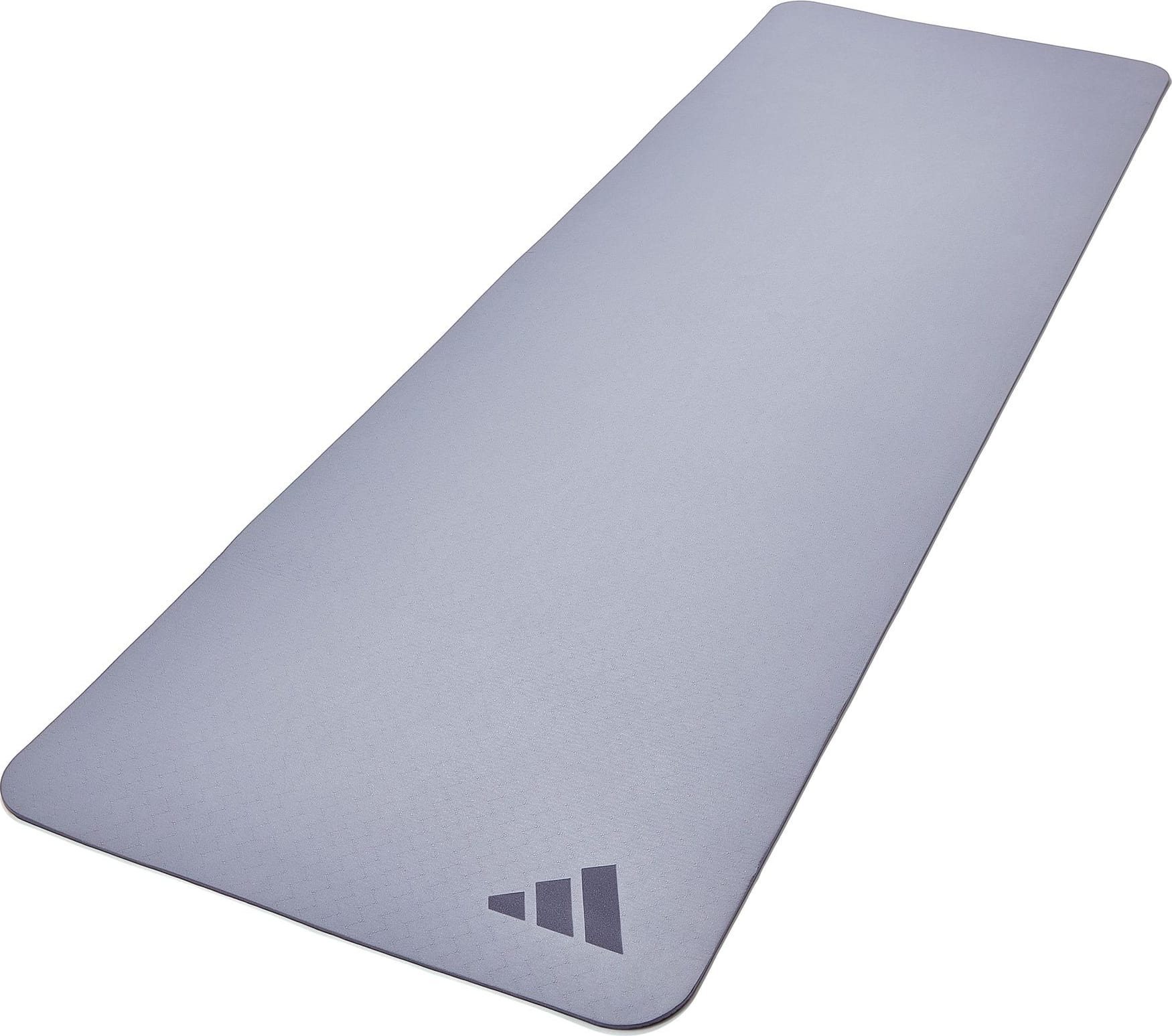 Килимок для йоги Adidas Premium Yoga Mat сірий Уні 176 х 61 х 0,5 см ADYG-10300SV