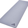 Килимок для йоги Adidas Premium Yoga Mat сірий Уні 176 х 61 х 0,5 см ADYG-10300SV