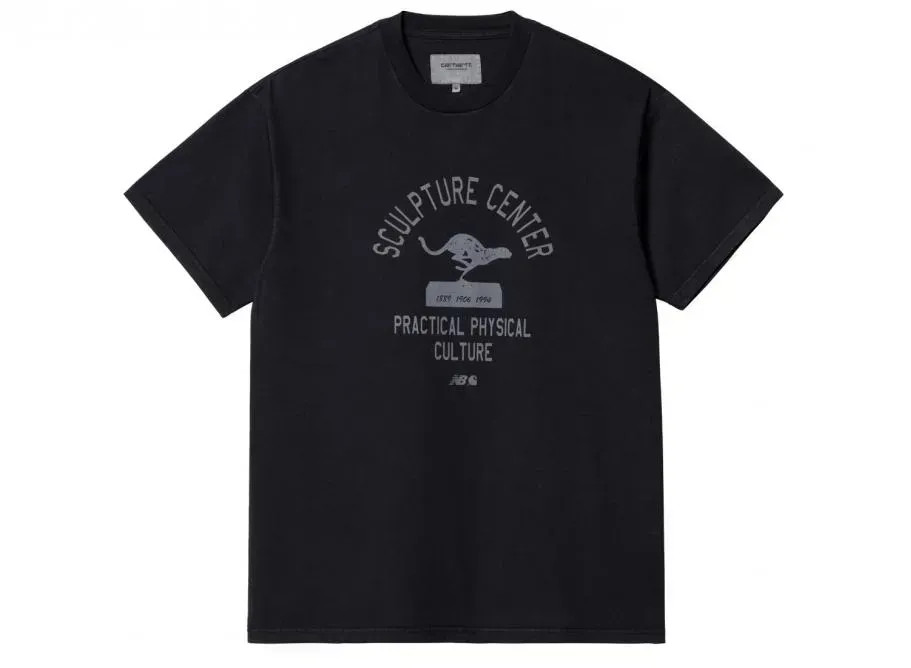 Футболка Carhartt WIP Short T-Shirt x New Balance - Grey I030725
