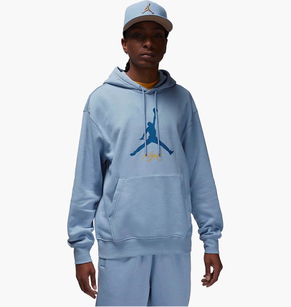 Толстовка JORDAN M J ESS FLC BASELINE HOODIE FD7545-436