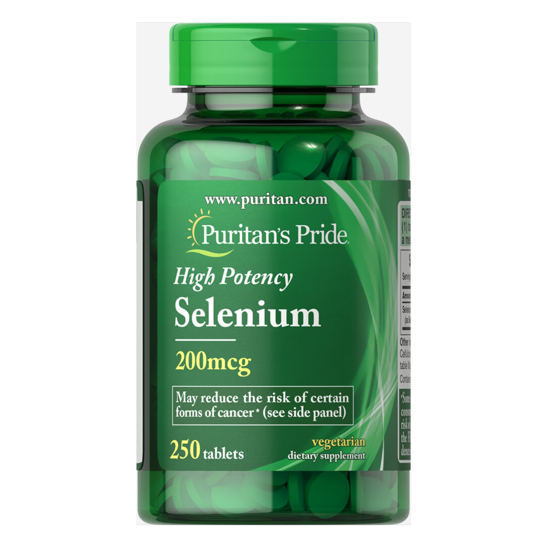 Таблетки Selenium 200mg - 250tabs 100-75-6730840-20
