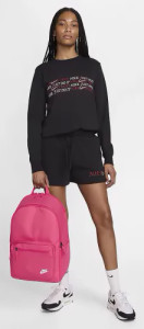 Рюкзак Nike NK HERITAGE EUGENE BKPK 23L рожевий Уні 43x30x15 см DB3300-629