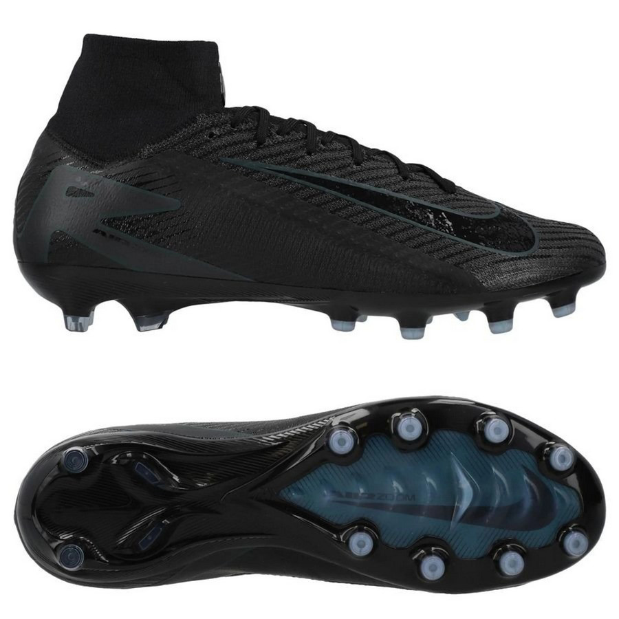 Бутси дитячі Nike Zoom Mercurial Superfly 10 Elite AG-Pro FQ8339-002-J, Цвет Чёрный, Размер (Европа) FQ8339-002-J