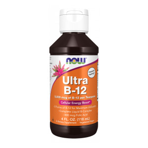 Рідина Now Foods Ultra B-12 Liquid - 118 ml 2023-10-4535
