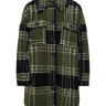 Пальто ONLNEWCAMILLA TEDDY SHACKET AOP CC OTW 15228399-Kalamata-Checks:as SS ONLY M Хакі 15228399-KALAMATA-CHECKS: