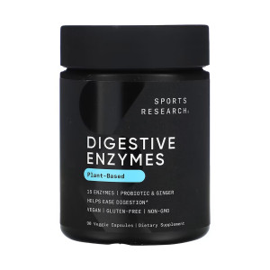 Капсули Sport Research Digestive Enzymes + Probiotic - 90 veggie capsules 2023-10-6175