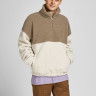 Толстовка JORMACAN SWEAT HOOD 12200198-Malt Ball-Fit:OVERSIZE/CUT Jack&Jones L Бежевий 12200198-MALT BALL-FIT:OV