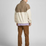 Толстовка JORMACAN SWEAT HOOD 12200198-Malt Ball-Fit:OVERSIZE/CUT Jack&Jones L Бежевий 12200198-MALT BALL-FIT:OV