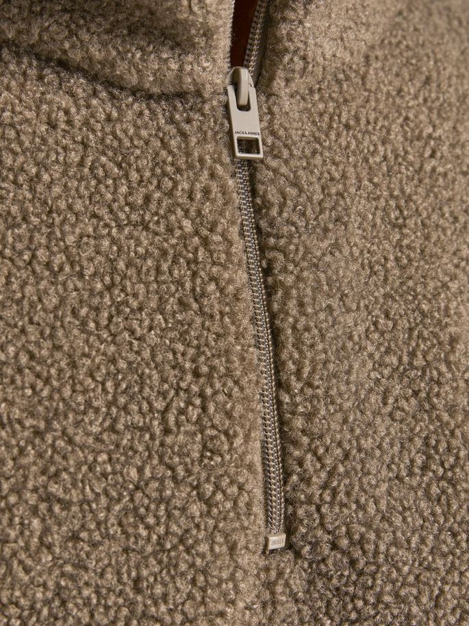 Толстовка JORMACAN SWEAT HOOD 12200198-Malt Ball-Fit:OVERSIZE/CUT Jack&Jones L Бежевий 12200198-Malt Ball-Fit:OV