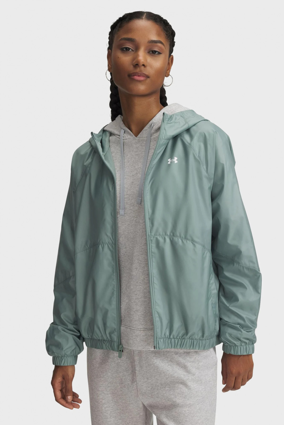 Вітровка UA Rival Sport Windbreak Jkt 1382698-348 Under Armour L Зелений 1382698-348