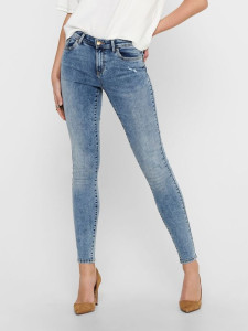 Джинси ONLWAUW LIFE MID SK BB BJ114 15219240 Light Blue Denim ONLY L/30 Блакитний 15219240LIGHTBLUEDENI